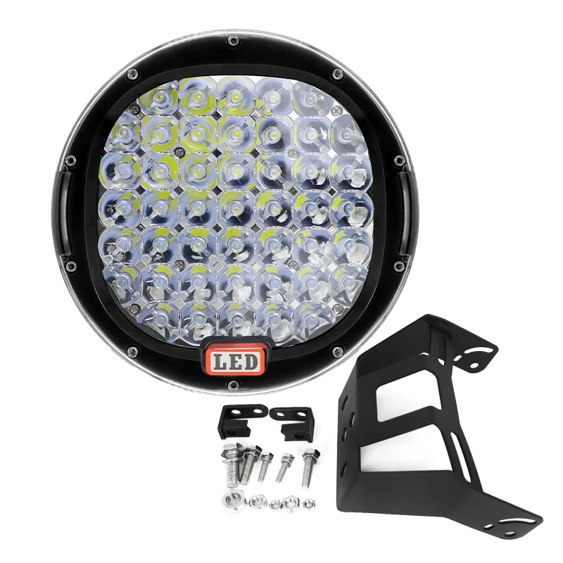 

Auto Parts 225w Light Emitting Diode Car Round 9 Inch Car Light Emitting Diode Headlight Work Light
