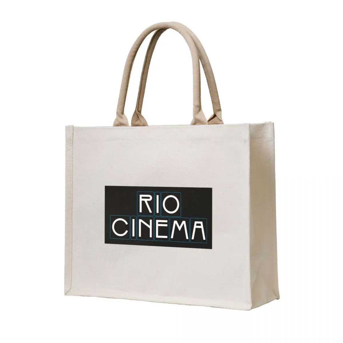 

Rio Cinema logo Tote Bag eco bag folding Canvas bag for women shopper bags
