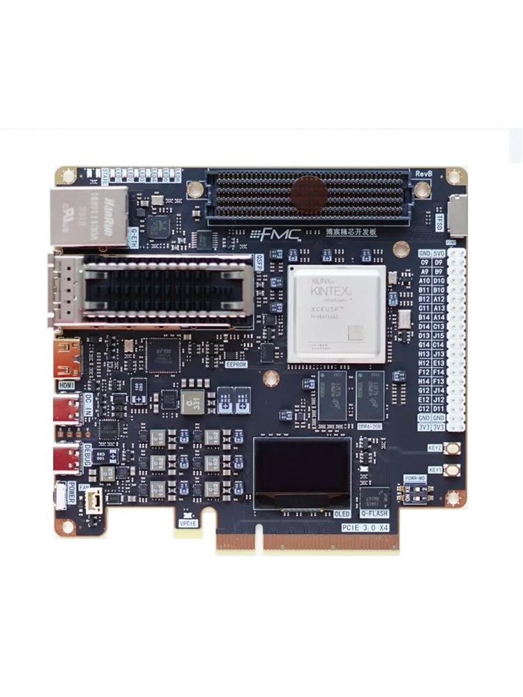 

Макетная плата FPGA XILINX KU5P Kintex ultrascale + Silinx