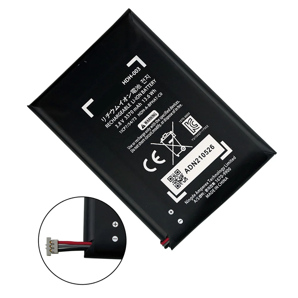 100% Orginal HDH-003 HDH 003 HDH003 3570mAh Battery For Nintend Nintendo Switch Lite Game Player Batteries+Free Repair Tools