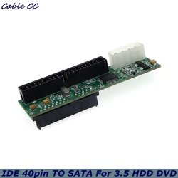 New SATA To IDE Adapter Converter 2.5 Sata Female To 3.5 IDE Male HDD DVD Serial 2.5 SATA Female To 3.5