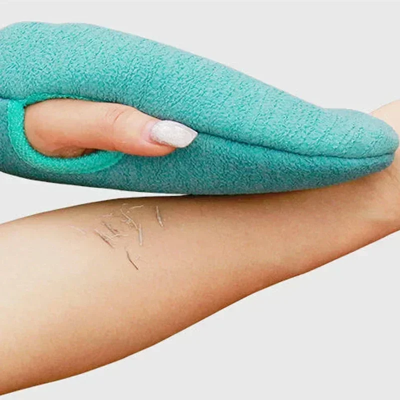 Guantes Exfoliantes para Baño y Ducha, Eliminan la Piel Muerta, Masaje Spa, Toalla Exfoliante Corporal para una Piel Saludable