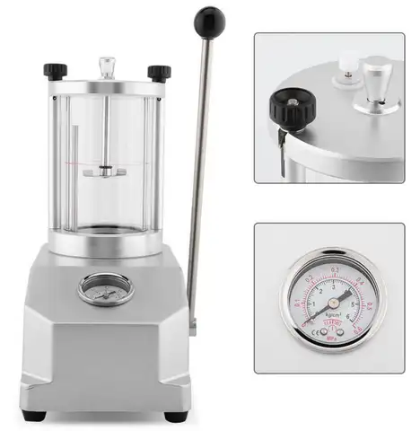 Watch Waterproof Tester, 6 ATM Compact Water Resistant 2 Watches Case Resistance Pressure Test Machine for Watch Repairs