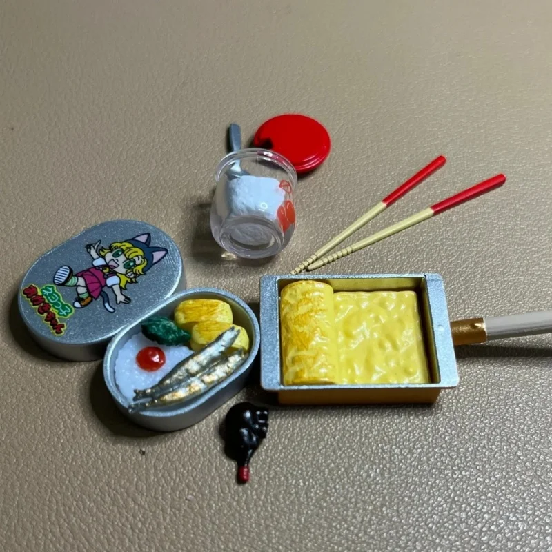 Original Genuine Re-Ment Puchi Sample Series Home-Cooked Meals Miniature Scene Prop Decoration Supplies Birthday Gift Toy
