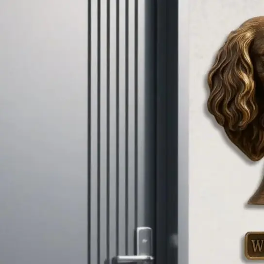 Retro Dog Welcome Door Bell Front Door Puppy Head Shopkeeper Bell Home Office Entrance Decorative Bell Pet Lover Gift