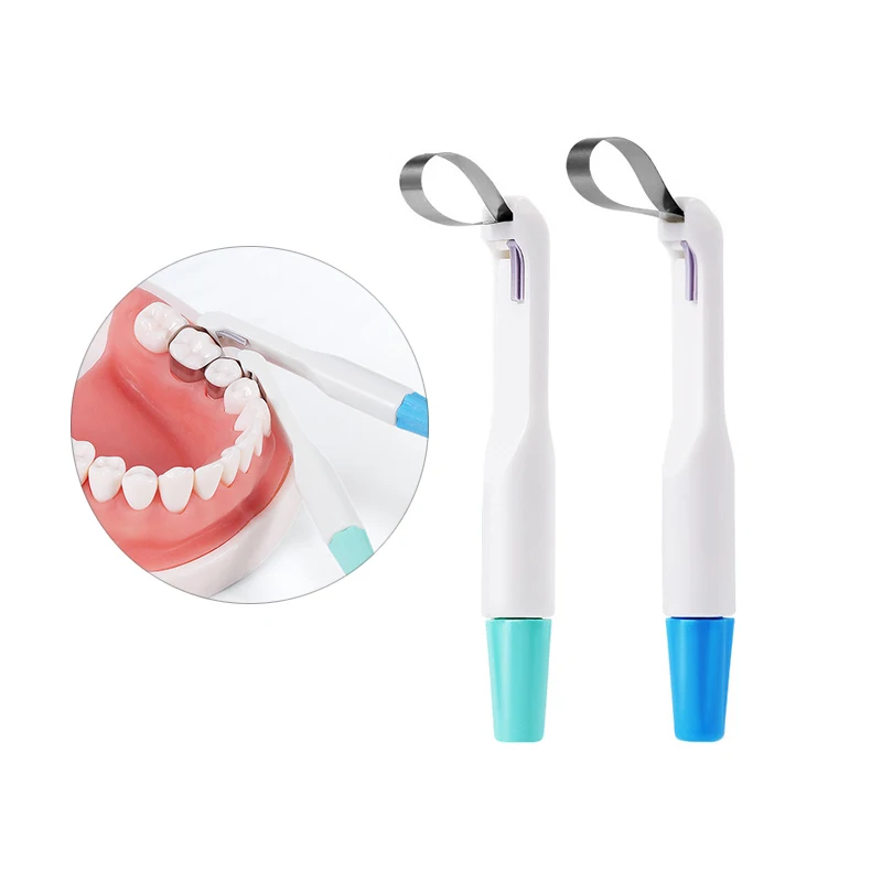 

5 шт. стоматологических матричных лент 4,5/6 мм, металлическая матричная система, регулируемый ручной держатель для стоматологических матриц для реставрации зубов