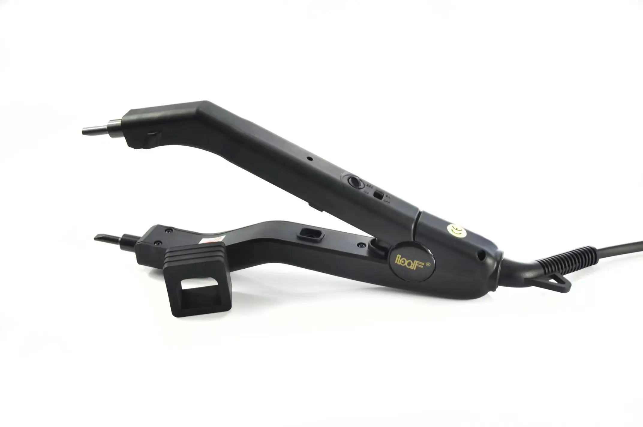 KIT connettore per capelli di calore nero di qualità 220 gradi jr609 ferro termico controllabile a temperatura ferro caldo veloce