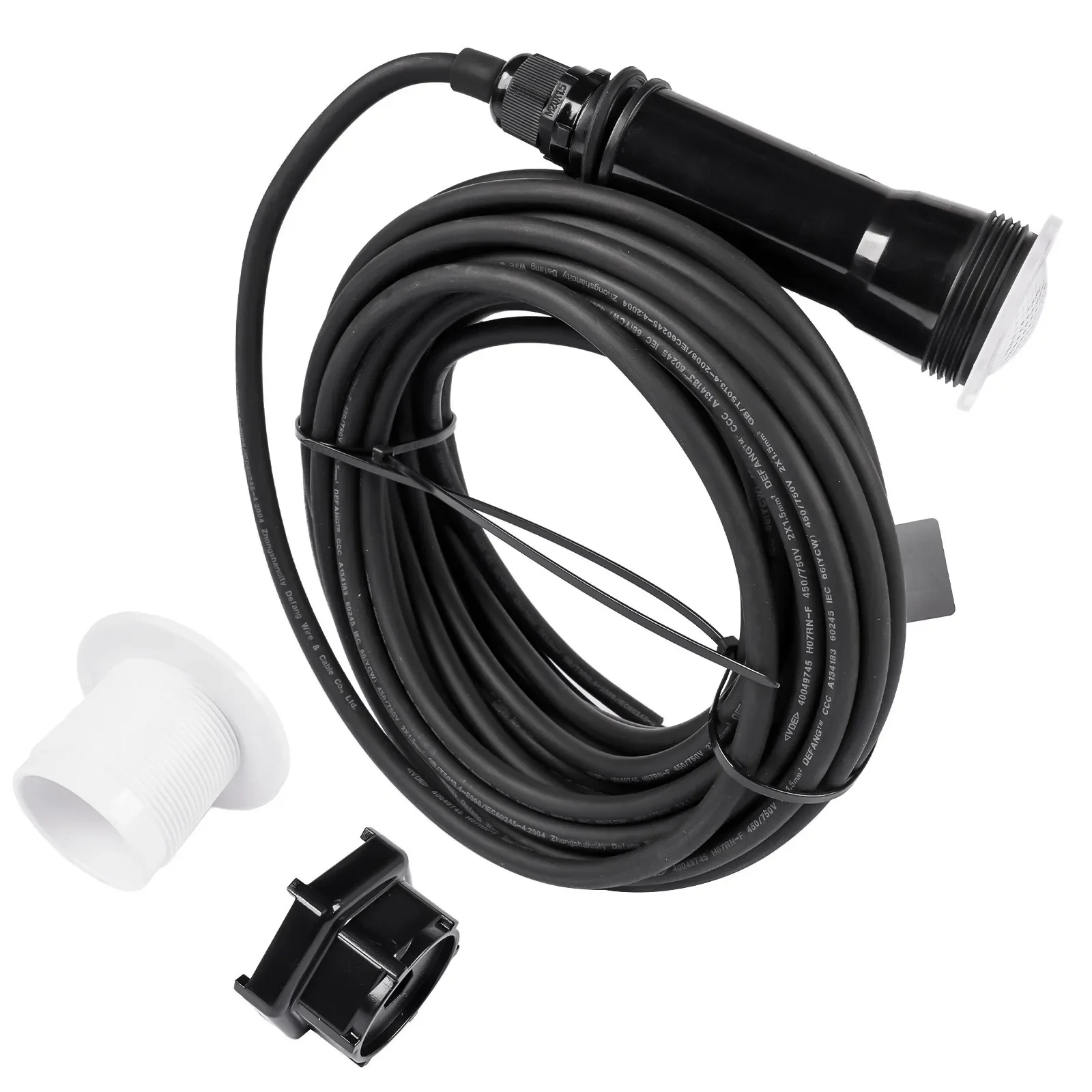 AP02 For Pentair GloBrite IntelliTouch 602102, 602103, 602104, 602105 FC-PC55 50 ft 12V LED RGB 1.5'' IP68 Waterproof Pool Light