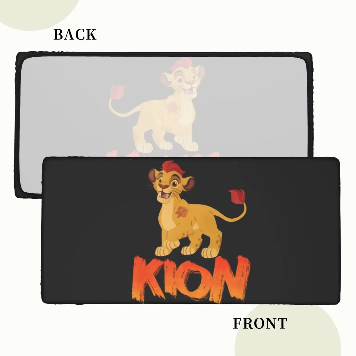 Lion Guard Kion Custom Rectangular Tablecloth Waterproof Table Cover for Dining Events Table Cloth