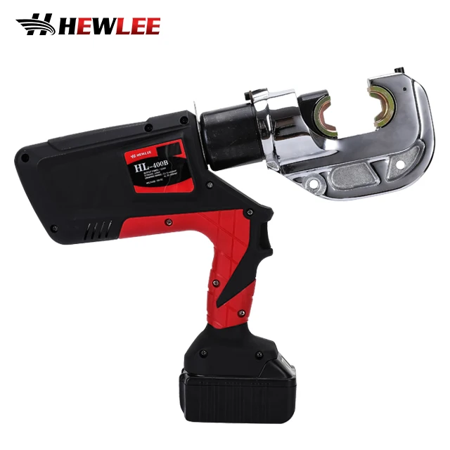 HEWLEE HL-400B 16-400mm 12T Fast Crimping Cordless Battery Hydraulic Powered Crimping Tool Crimping Pliers