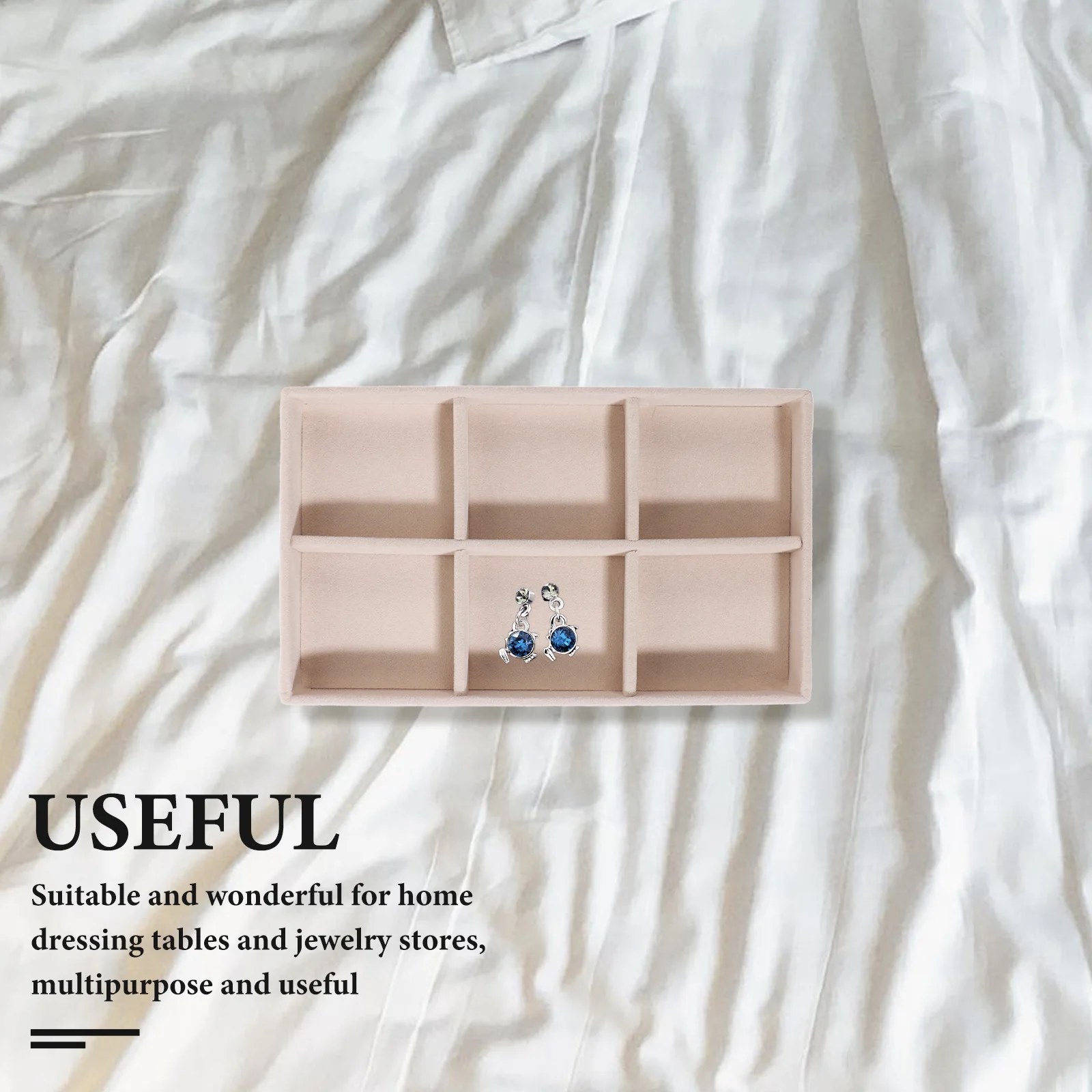 

Органайзер для ювелирных изделий, лоток для хранения, пластина для ожерелья, желтый фланелевой дисплей, серьги, прочный, декоративный, практичный, против царапин