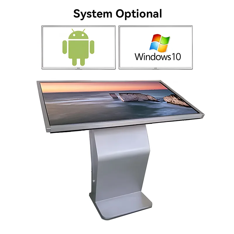 All-in-One Interactive Screen Kiosk Multi-Size Display with LCD Touch Inquiry for Self-Service Business Advertising
