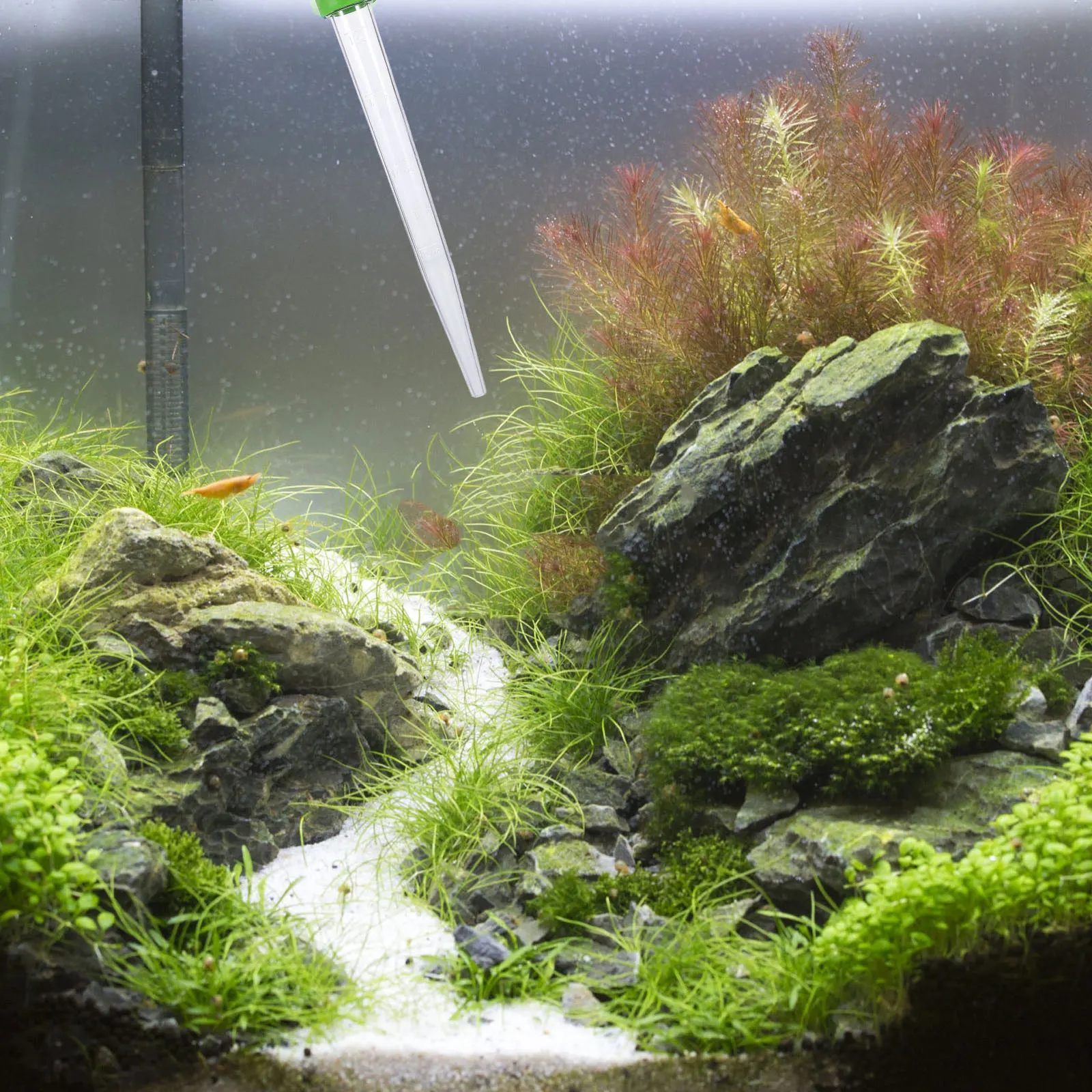 

User Friendly Manual Aquarium Water Change Kit Portable Mini Pump for Small Tanks Fish Feeding Tools Gravel Cleaner