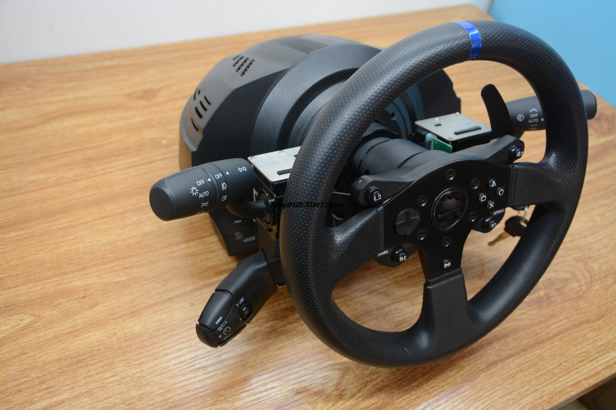 Simulator Games Steering Wheel Turn signal wiper KIT For Thrustmaster T300 RS/GT Automatic rebound Cruise Control KEY switch