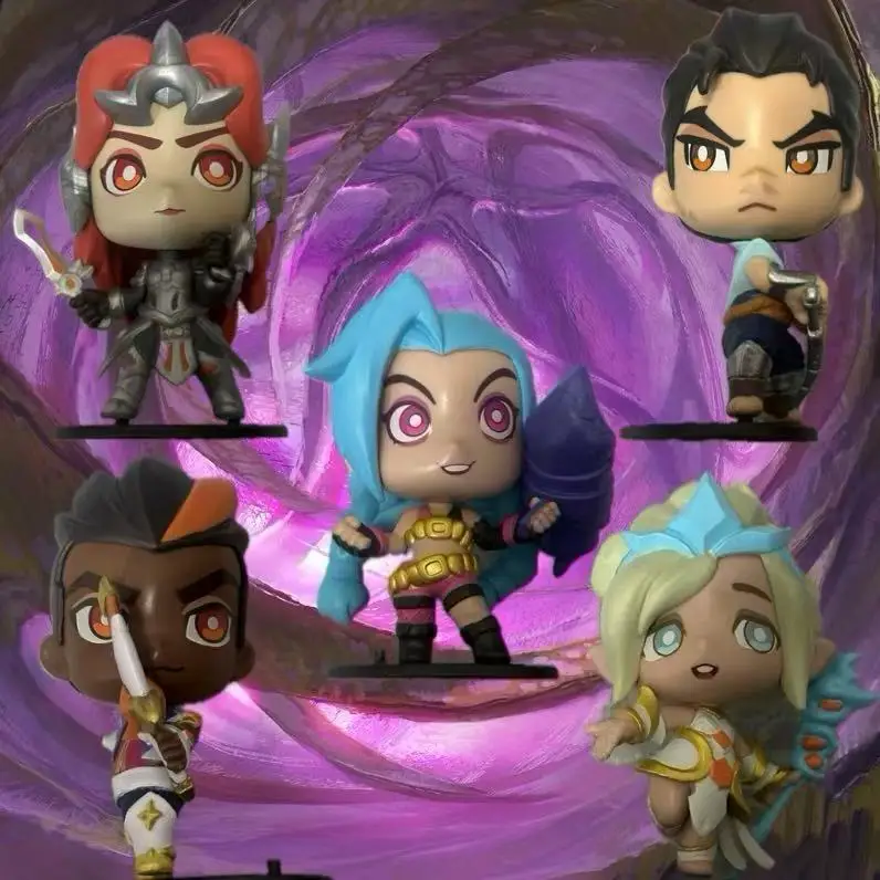 

Фигурка Leona Yasuo Janna Ekko Jinx, оригинальная, абсолютно новая