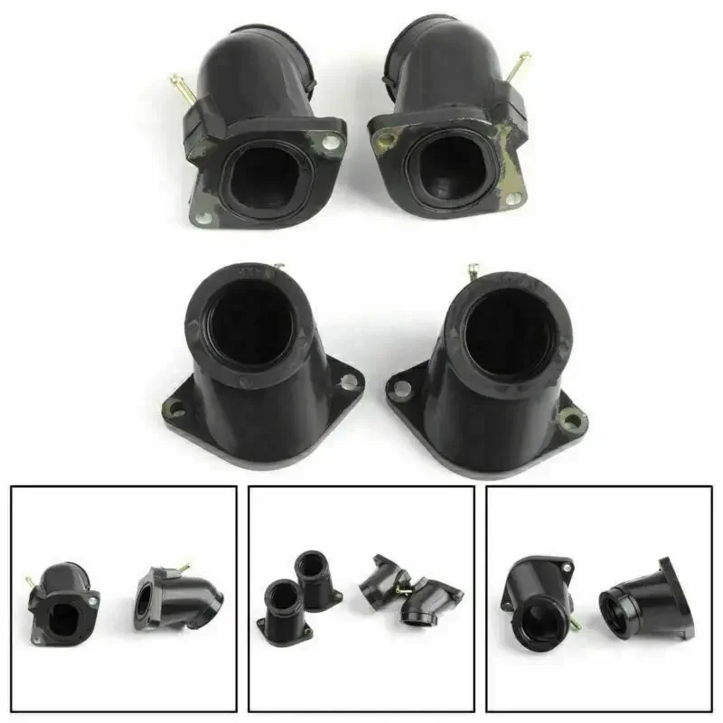 Carburetor Intake Manifold Boot 4XY-13586-10 4XY-13596-10 For Yamaha XVZ1300 XVZ13 XVZ1300CT XVZ1300LT/ CT XVZ1300TF