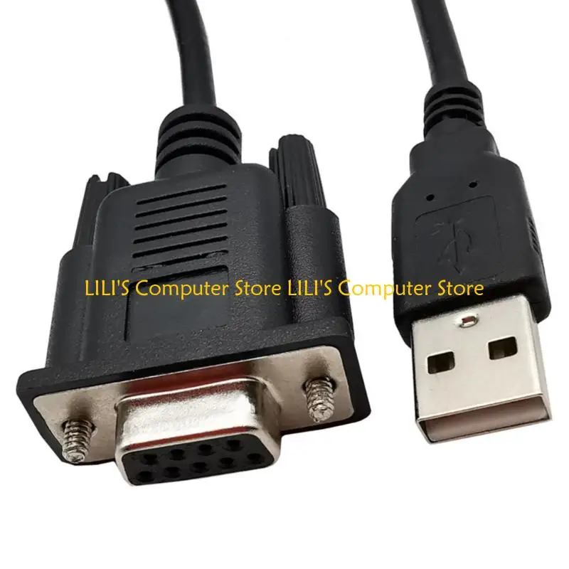 A52B كابل USB موثوق به إلى RS232 كابل تسلسلي USB إلى RS232 محول لتوافق الأجهزة المتعددة الاستخدامات سهولة اتصال الجهاز