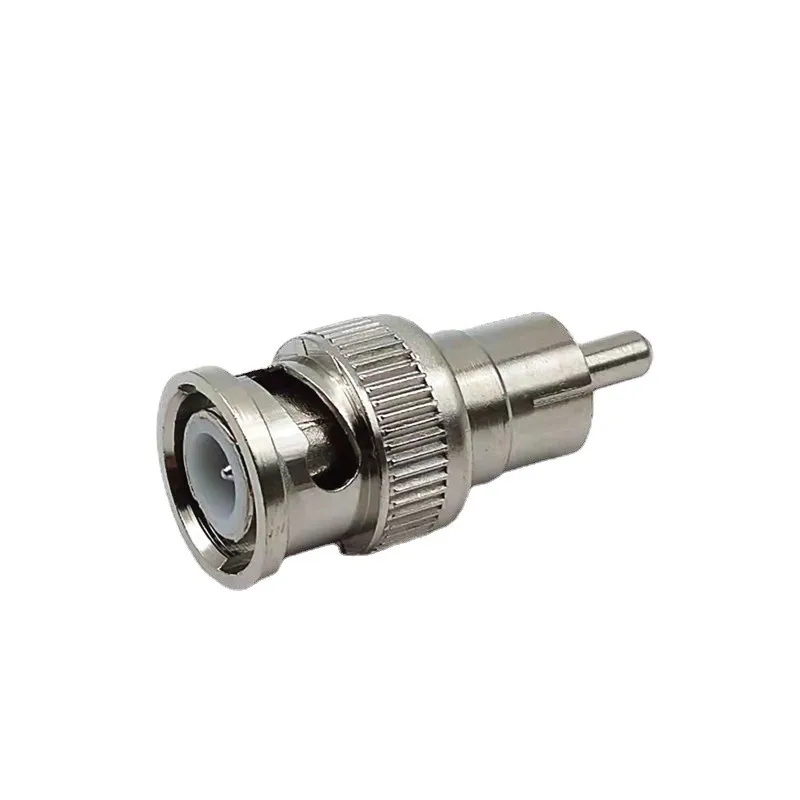 2/5/10pcs BNC Male to RCA Male Plug Connector Adapter for CCTV Surveillance Camera video Balun Splitter Security System B5