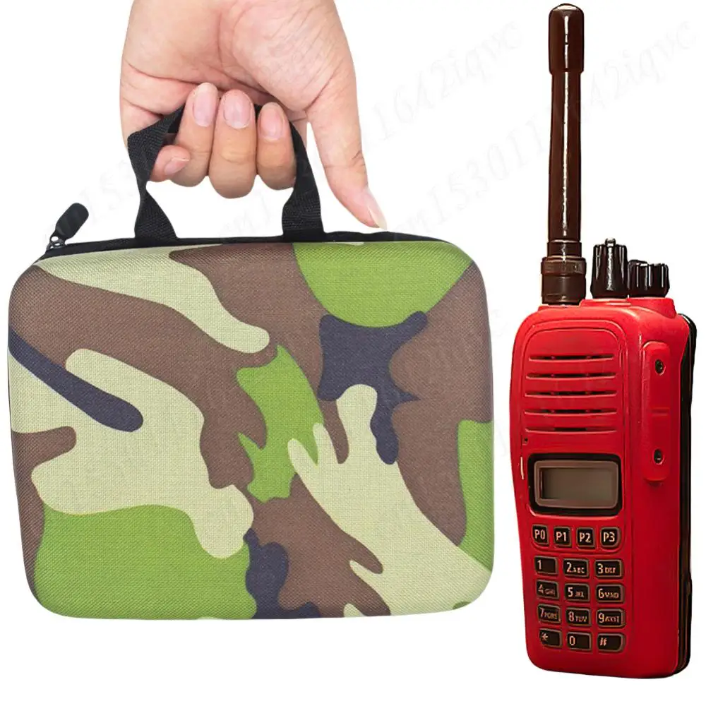 

EVA Carring Case Bag for BAOFENG UV-5R UV-5RE PLUS TYT TH-F8 Anti-Scratch Portable Storage Bag Walkie Talkie Launch Hunting Bag