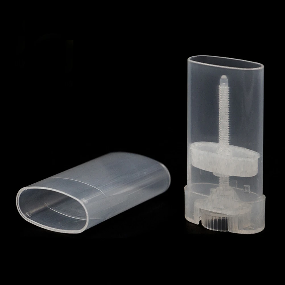 

10 Pcs Lip Gloss Tube Clear Plastic Balm Storage Lightweight Travel Size For Lipstick Makeup Accessories
