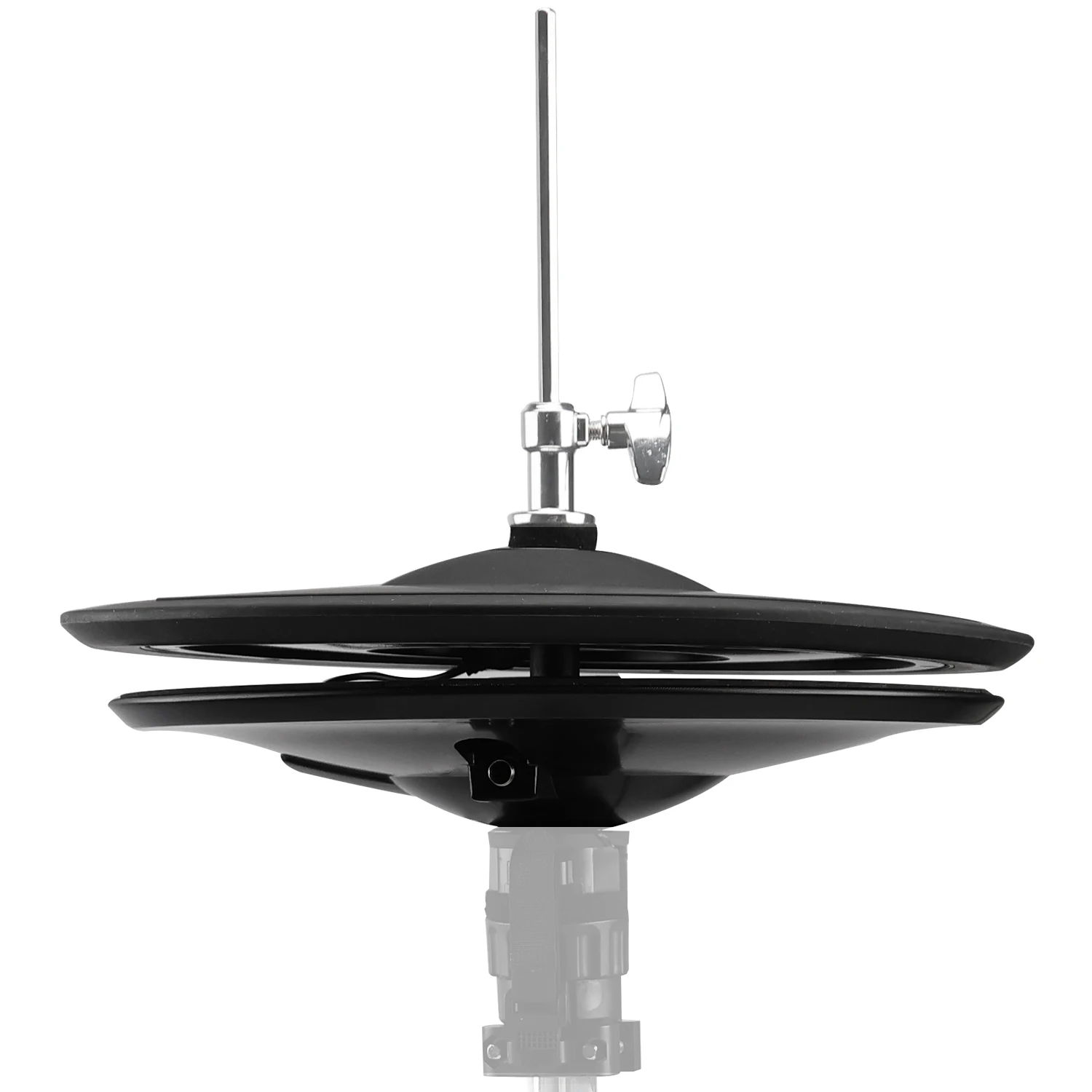 

13" 2 Pieces Hi-Hat Dual Zone Various Brand Compatible Without Metal Stand Dual Zone Electronic Cymbal