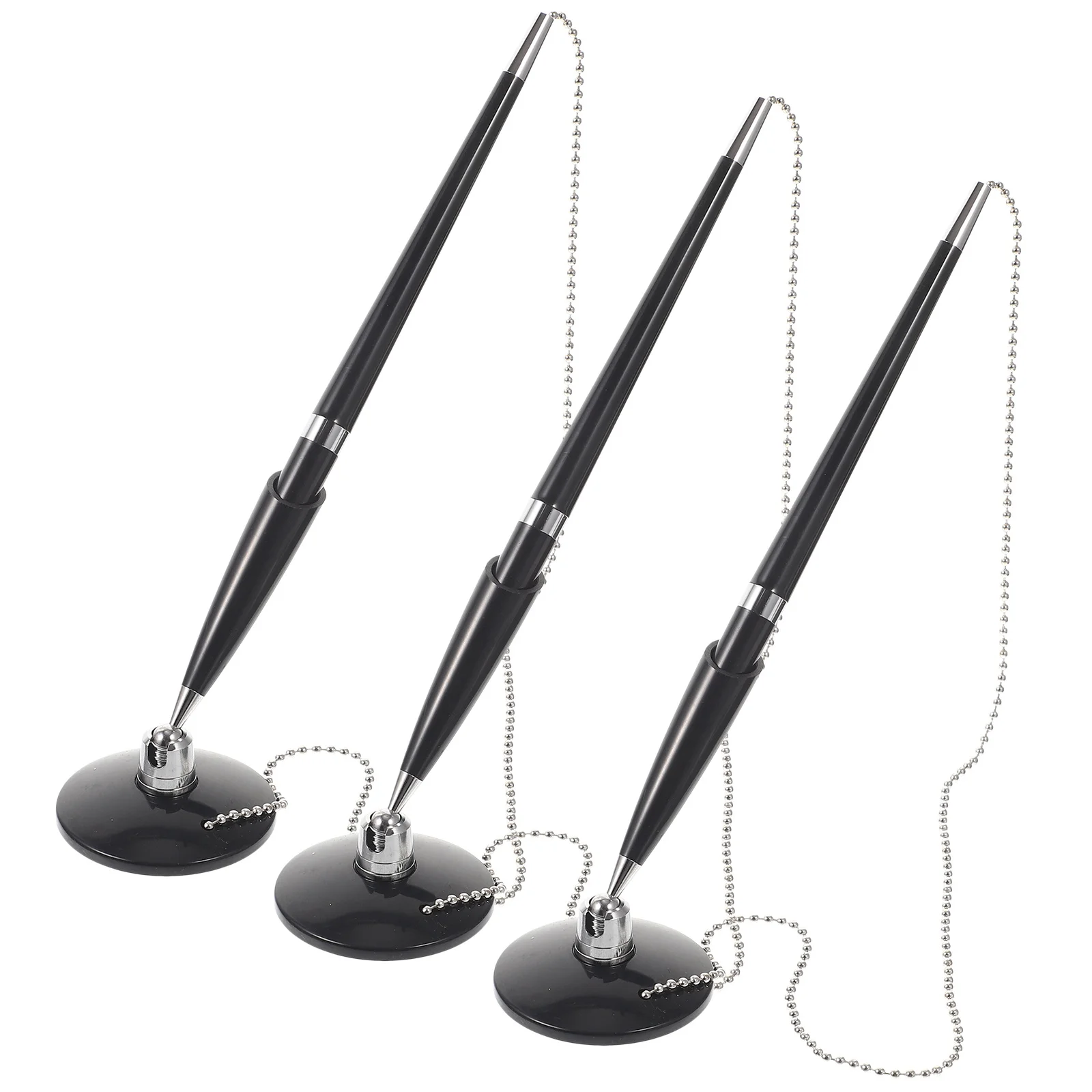 3-teiliger Tisch-Stehstift, kreatives vertikales Design, langlebig, glattes Schreiben, Kugelschreiber für den Einsatz im Hotel, Restaurant, Büro