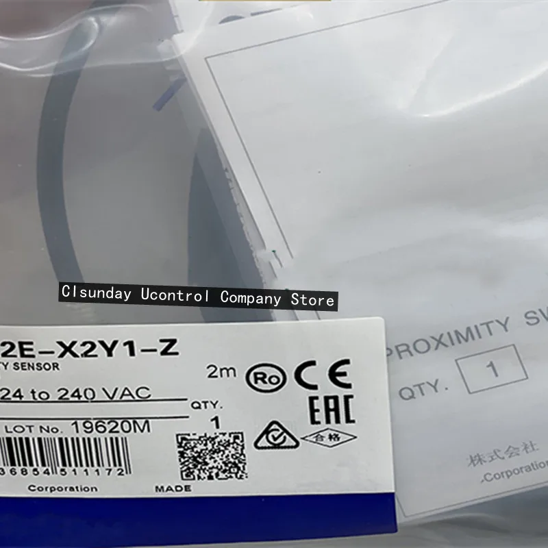 Nuevo interruptor de proximidad de 3 piezas, E2E-X5Y1-Z, E2E-X1R5Y1, E2E-X2ME2-Z, E2E-X2ME1-Z, E2EX2Y1-Z