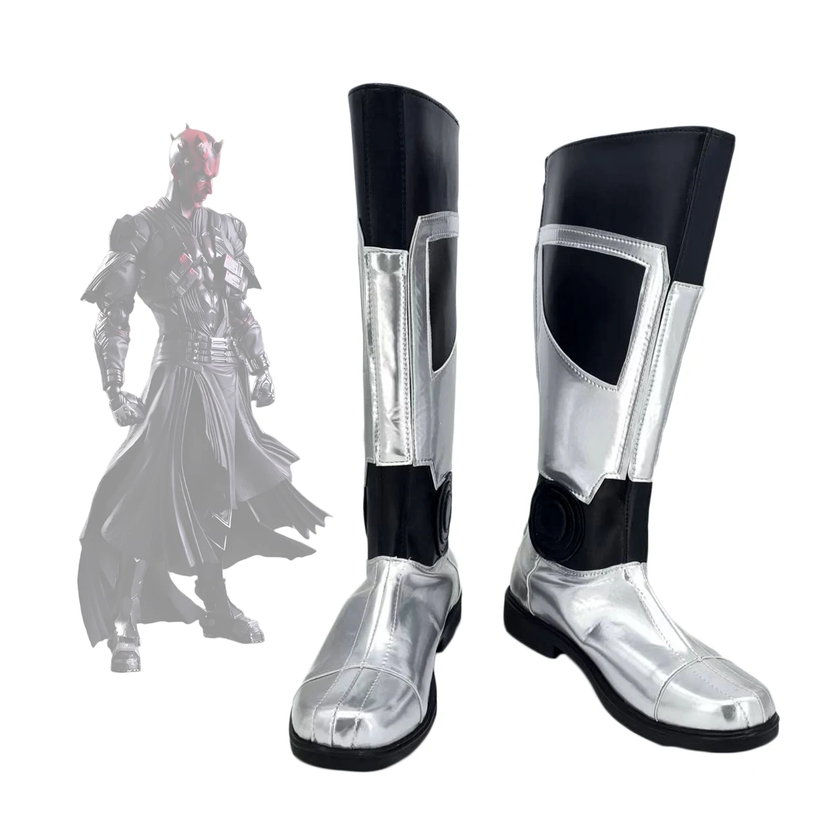 

Darth Maul Cosplay Shoes Custom Made Sith Costume Footwear for Men and Women