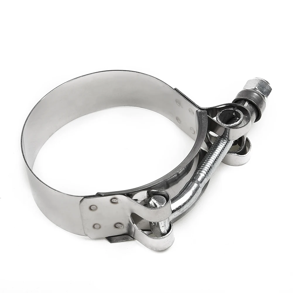 51mm-61mm High Quality Motorcycle Exhaust Clamp Clip Band Exhaust Pipe Clamp Calipers Stainless Steel Exhaust Clamp Kit