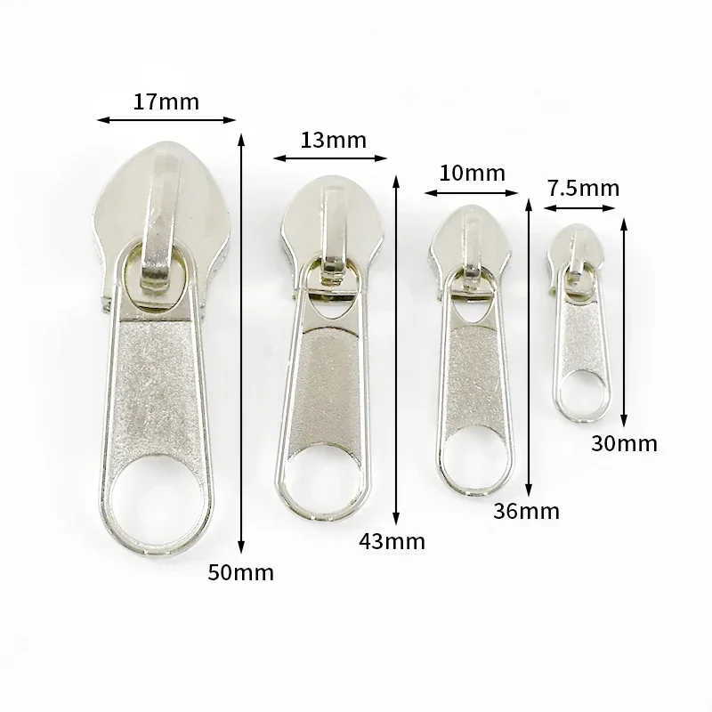 10/20 قطعة 3 # 5 # 8 # 10 # سحاب المتزلجون لسحابات النايلون على ظهره سحابات المنزلق سحب الأمتعة الشريط البريدي مجتذب قفل رئيس المؤشر إصلاح #3