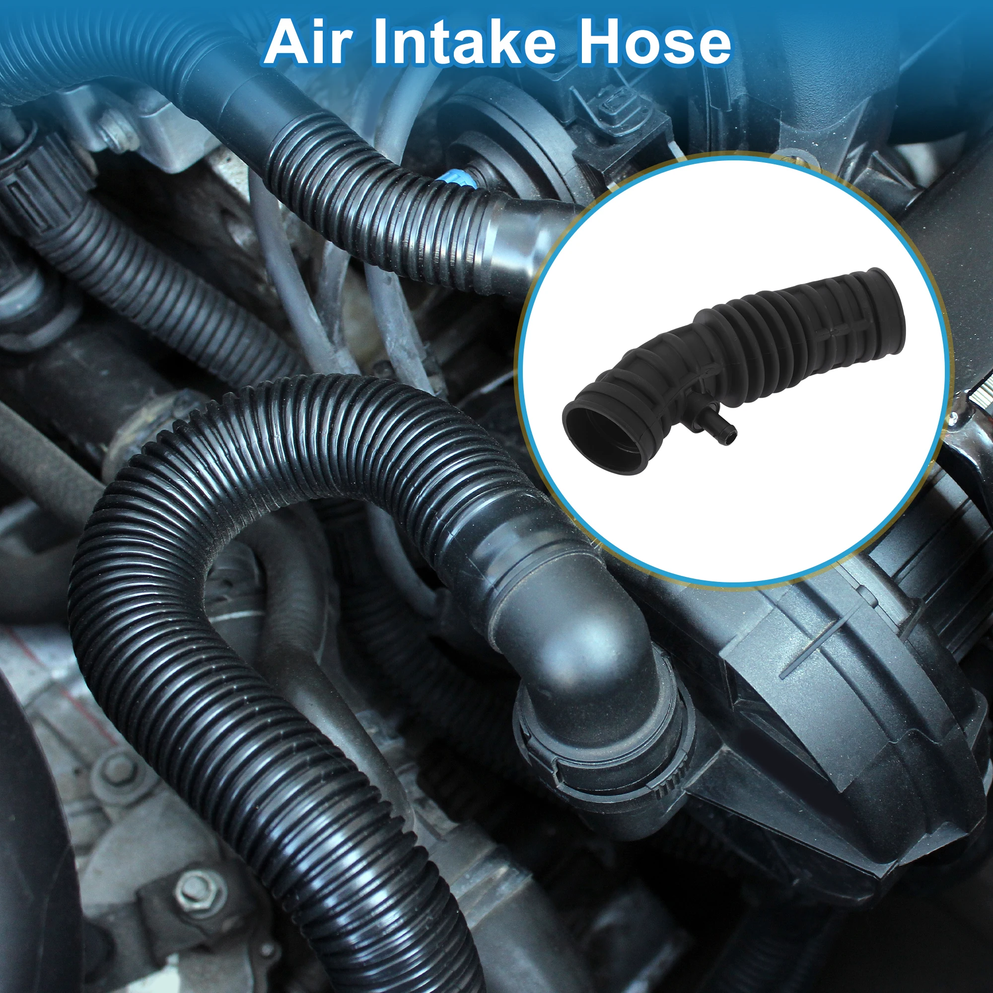 X Autohaux Engine Air Intake Hose for Daewoo KALOS 1.4 Air Cleaner Intake Hose No.96536712