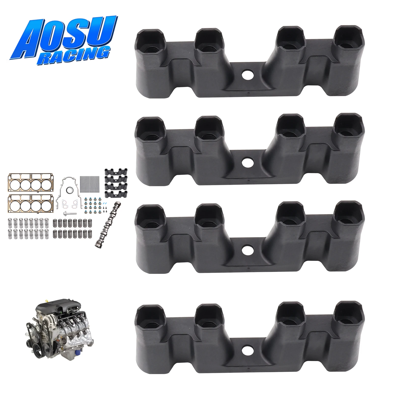 

Комплект подъемников пружин распределительного вала для двигателя Chevy 4.8L 5.3L 5.7L LS1 LS6 LM7 L59 LY5 LMG LMF LH6 LC9 LR4 LY2 L20 1999-2013 гг.