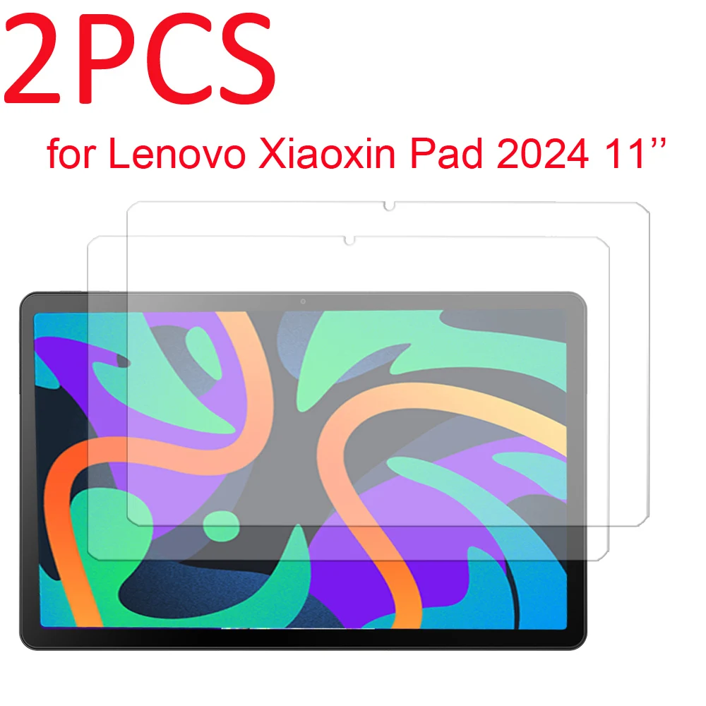 2PCS for Lenovo Xiaoxin Pad 2024 11'' Tempered glass screen protector tablet protective film HD clear