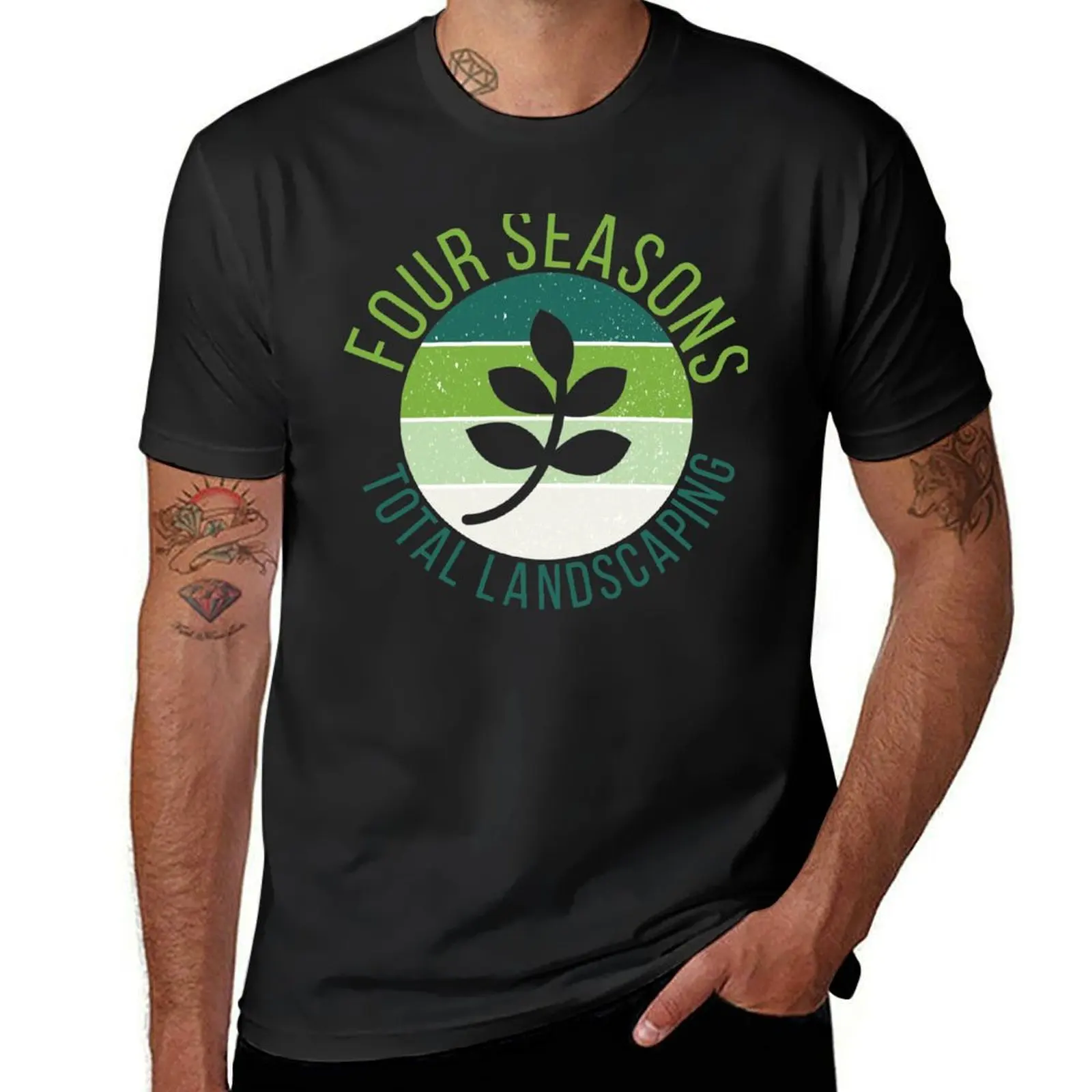 

four seasons total landscaping T-Shirt funny shirt cotton for a boy new edition mens big and tall t shirts