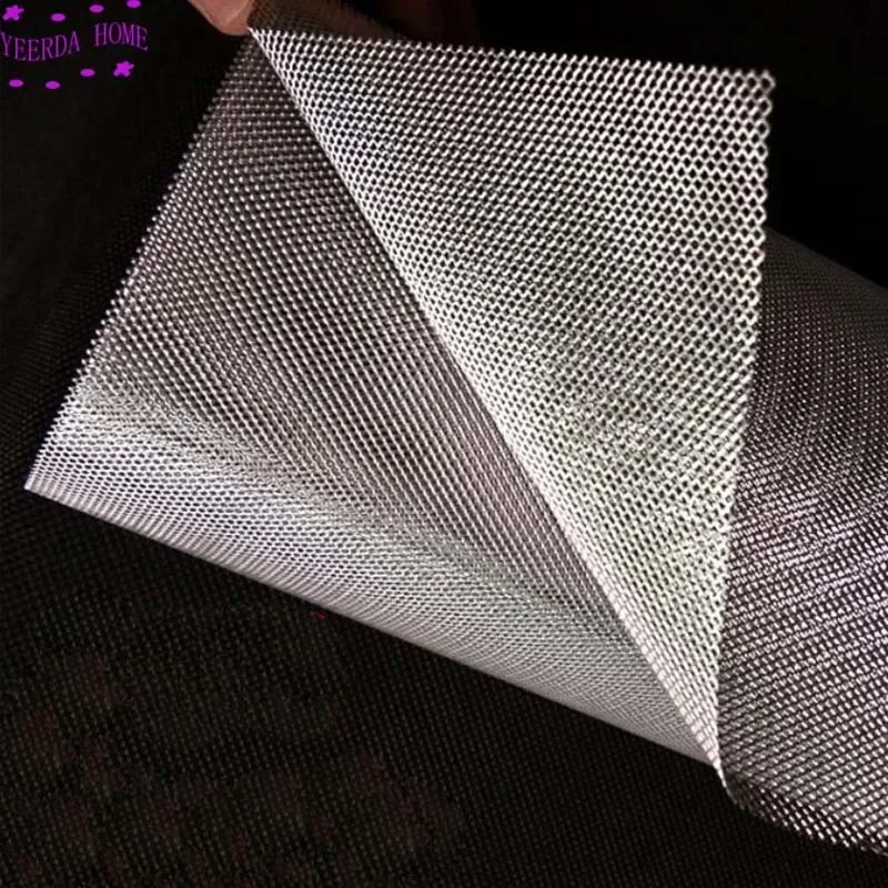 

Aluminum mesh small grid diamond shaped mesh decorative screen lampblack filter Computer heat dissipation