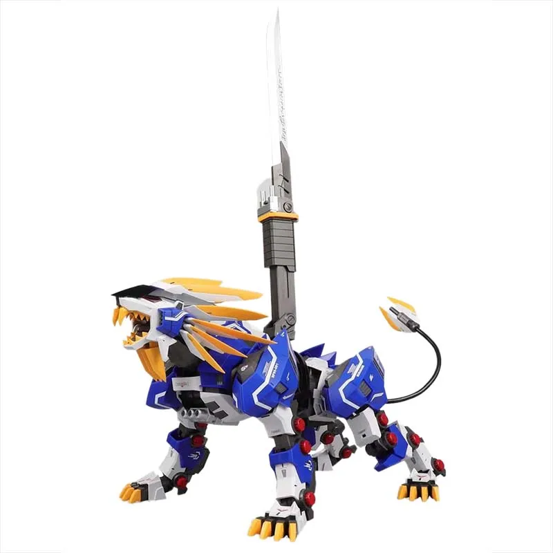 Anime ZA Model 1/72 Mechanical beast TUSKS LION SF95-001 Murasame Liger Action Figure assaultshr hot kids toys collectibles gift