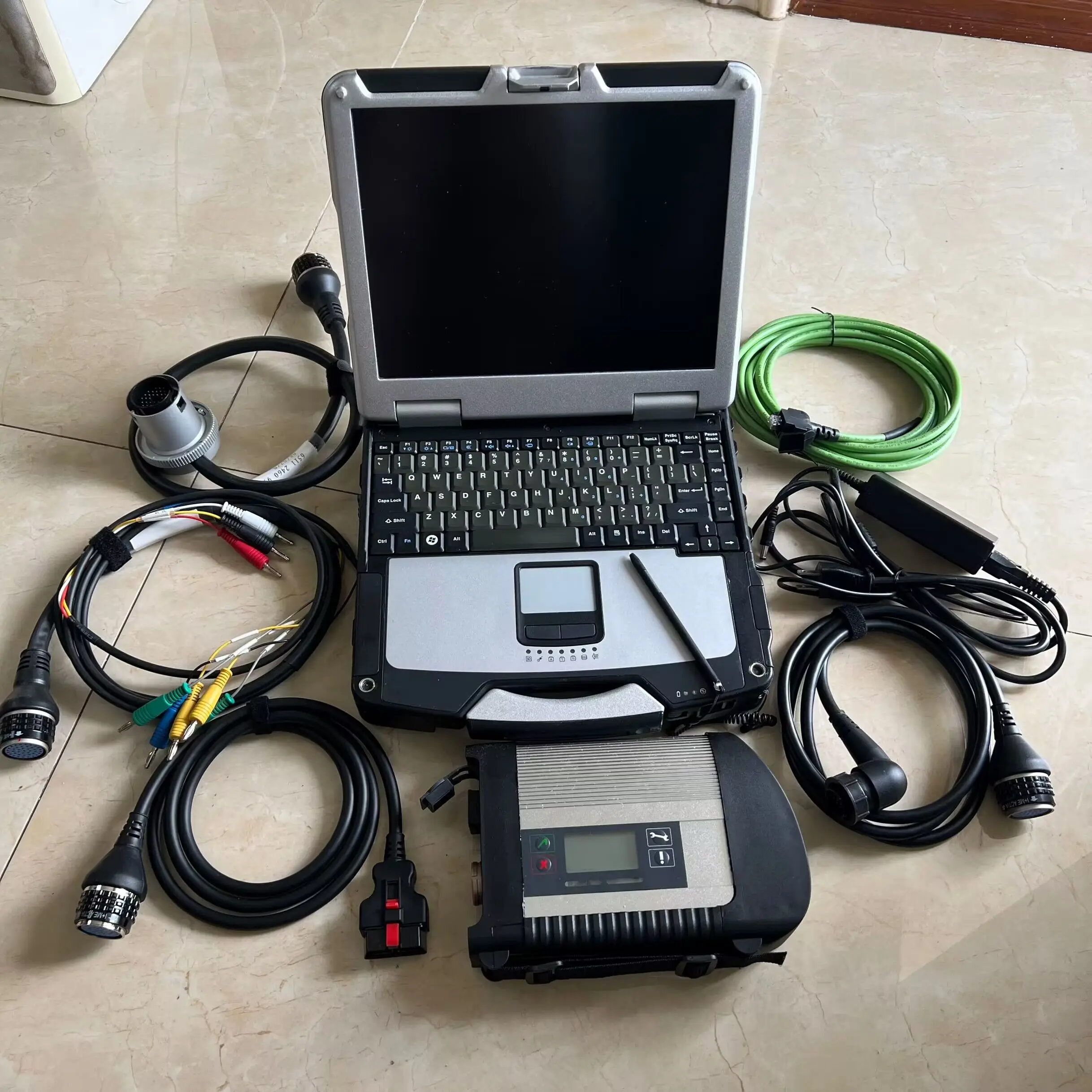 CF31 i5 laptop with MB Star C4 SD Connect SSD (480g) 2024.12v HHTwin Diagnosis System Compact 4 for Mercedes MB Diagnostic Tool