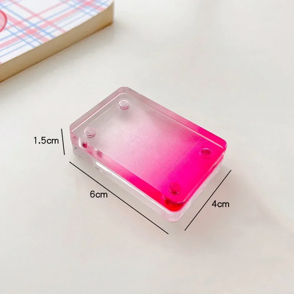 Photocard Holder Transparent Acrylic Photo Frame Photo Frame Picture Frame Desktop Ornament Diamond Photo Frame