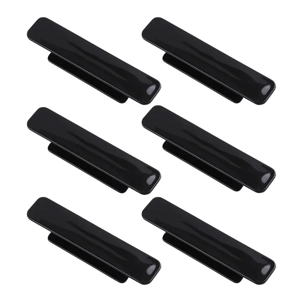 

Plastic NoDrill Sticky Cabinet Handles for Drawers and Sliding Doors Design Double Sided Tape Heat Removal Feature