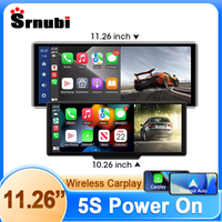 Universal 11.26 Inch 4K 3840*2160 Car DVR Multimedia Wireless Carplay & Android Auto BT AUX for MP5 Player Monitor Screen