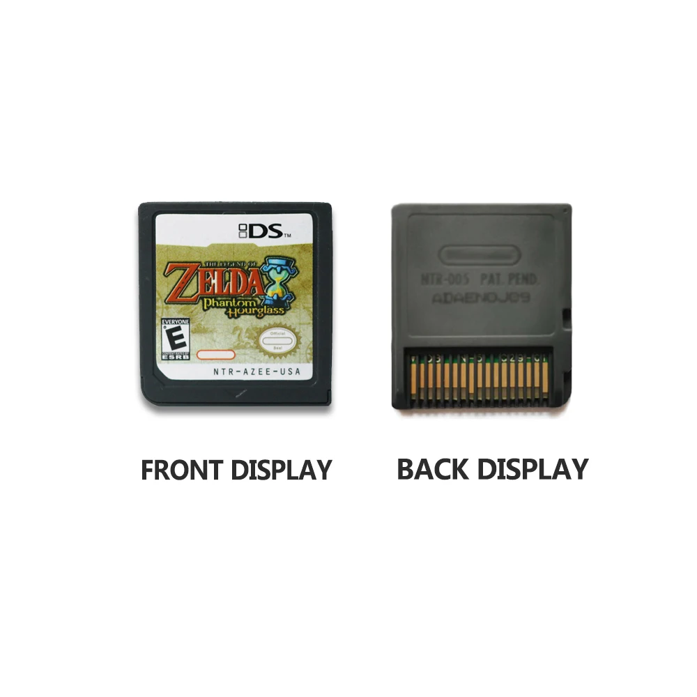 DS Game World Card Series Championship World DS World End With You Phantom Hourglass Video Game Console Card for NDS 3DS
