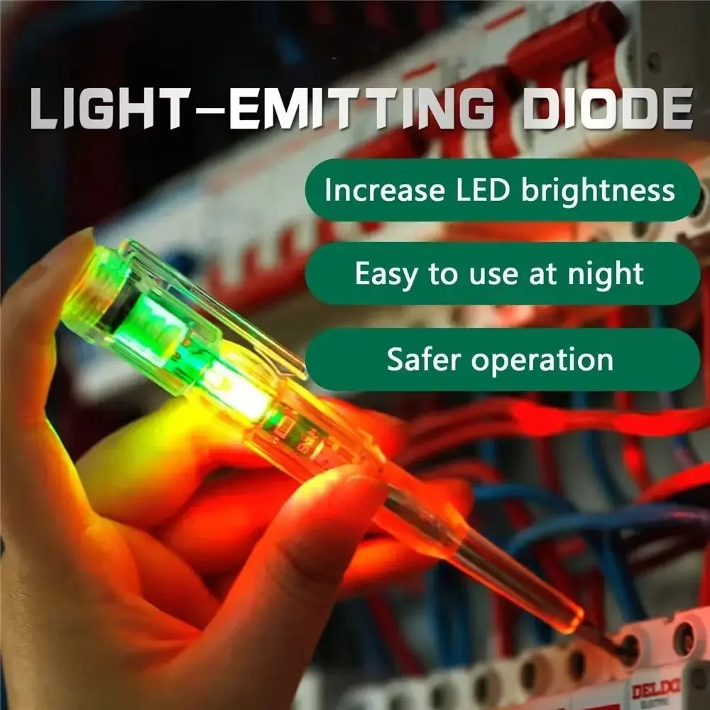 

New With LDE Voltage Tester Pen Intelligent AC Non-contact Induction Test Pencil Electric Pen