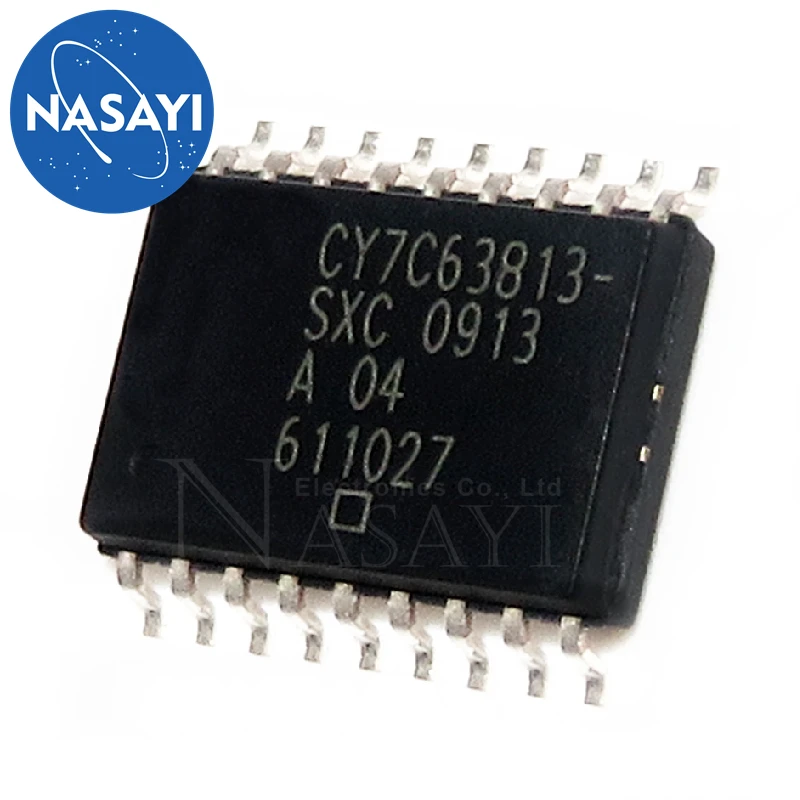 5PCS Chip CY7C63813-SXC CY7C63813 SOP-18