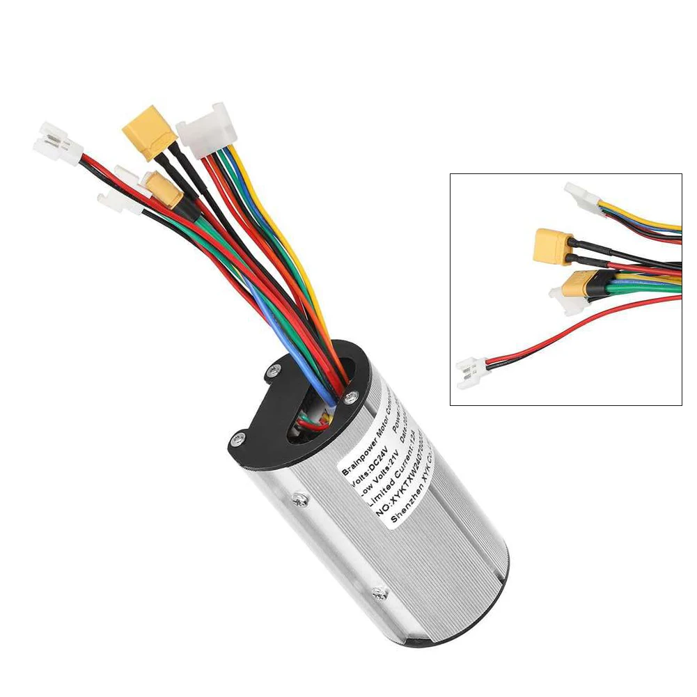 /24V /250W /12A Electric Scooter Controller Core Module With Carbon Fiber Design Compact Replacement Part For Outdoor Sports Sco