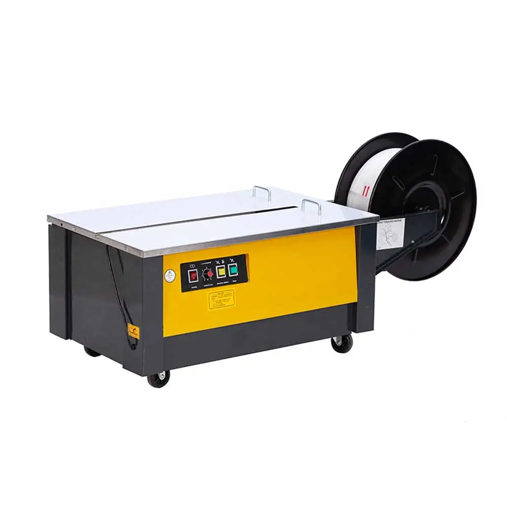 Machine d'emballage de Carton Machine à balles thermofusible semi-automatique Machine de cerclage Machine à balles à bande en plastique Pp 2025 nouveau