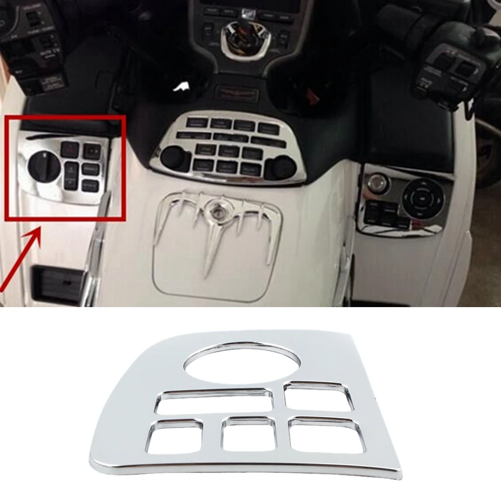 

Левый и правый боковой обтекатель мотоцикла, акцентное украшение для Goldwing 1800 GL1800 2001-2005 гг.