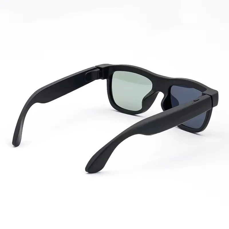 BOLRZO E09C electrochromic AI smart glasses 8MP camera Type-C camera, translation function POV video recording AI voice