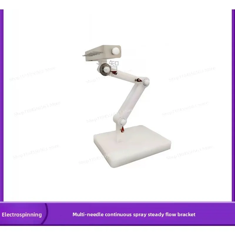 Electrospinning, multi-pin jetting bracket, improved jetting efficiency, scale indication, hover