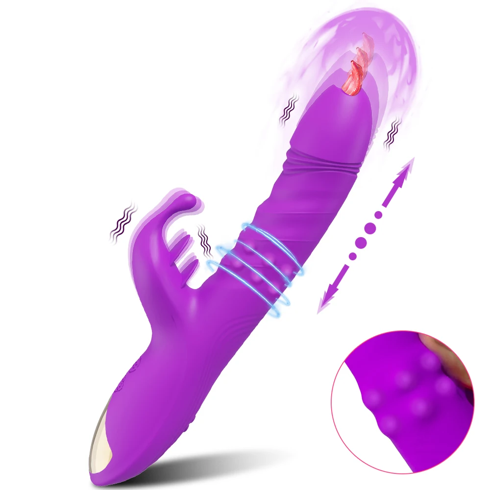 Exploring the Telescopic Thrusting Rabbit Dildo Vibrator: A Comprehensive  Review for Pen Cervix Penetration