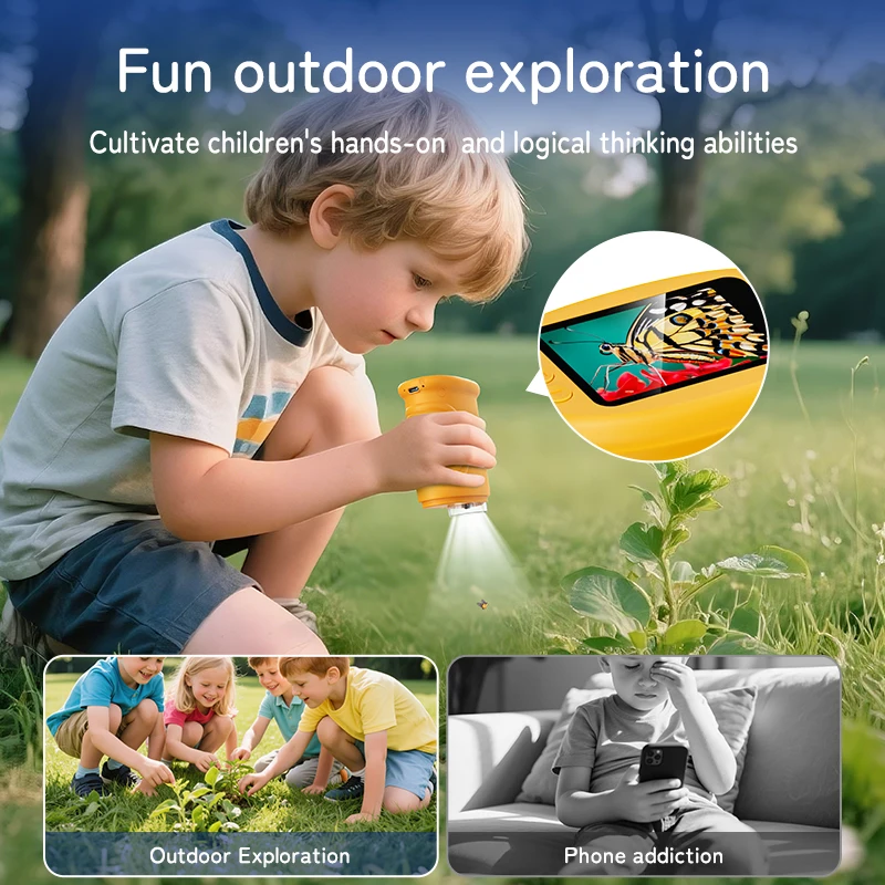 Microscopio Tascabile 1000X pe - Kids Educational Videos recensione e prezzo
